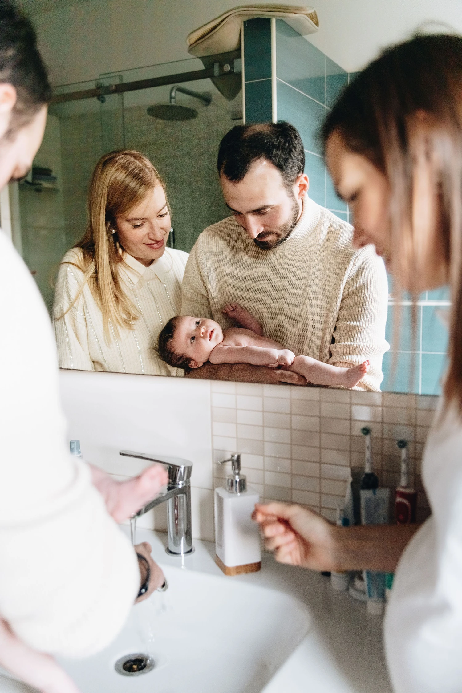 Primo bagnetto neonato